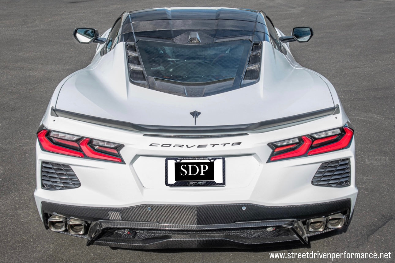 2020+ Corvette C8 Stingray & Z51 | Z06 Style Rear Ducktail Wing Spoiler